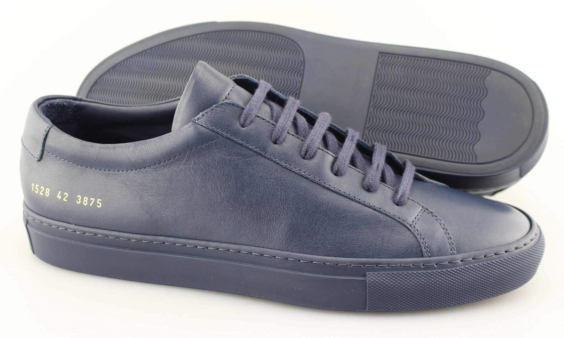 common projects blue sneakers
